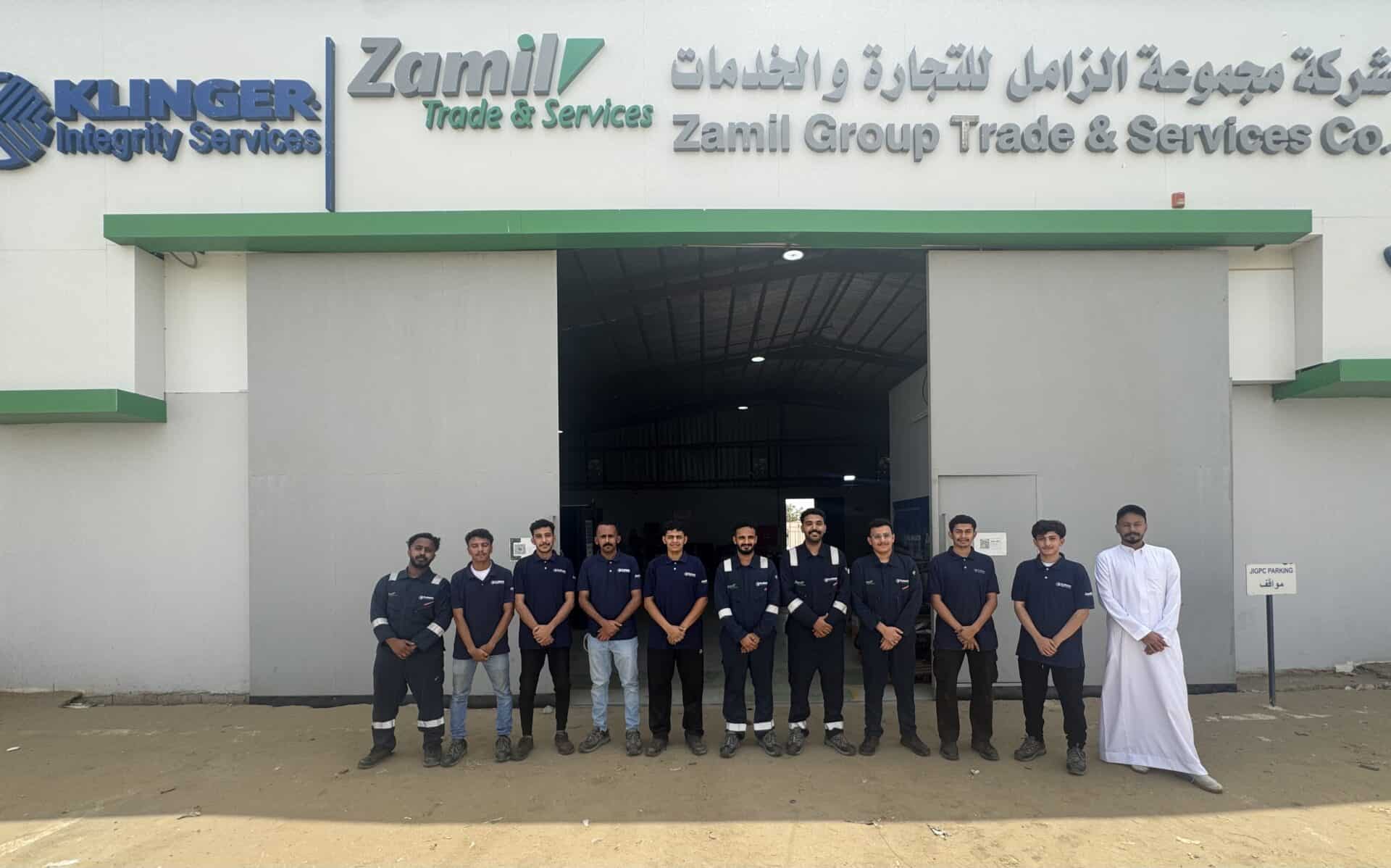 group image of KLINGER UK Saudi Arabia team