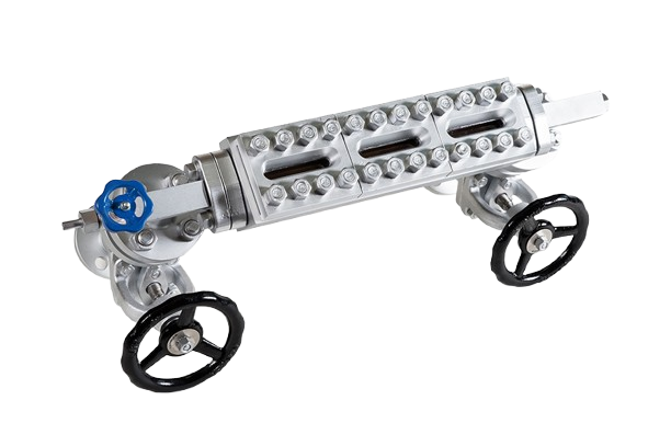 Bi-colour level gauge